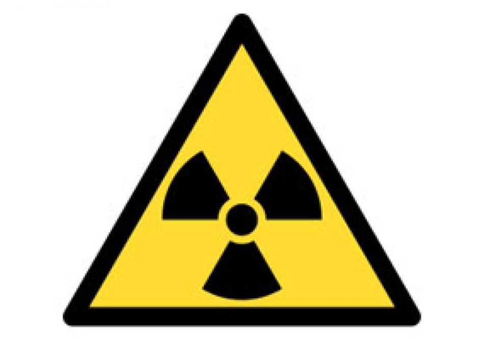 Gefahrensymbol für Radioaktivität © Cary Bass, http://commons.wikimedia.org