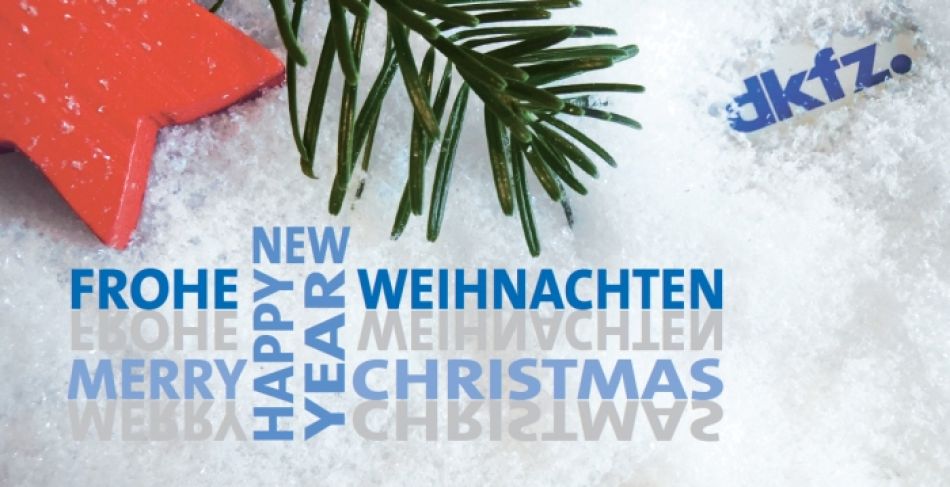 Schöne Feiertage und einen guten Start ins neue Jahr! © Deutsches Krebsforschungszentrum