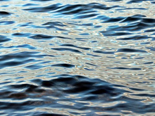 Sanfte blaue Wellen © pixel2013, Pixabay