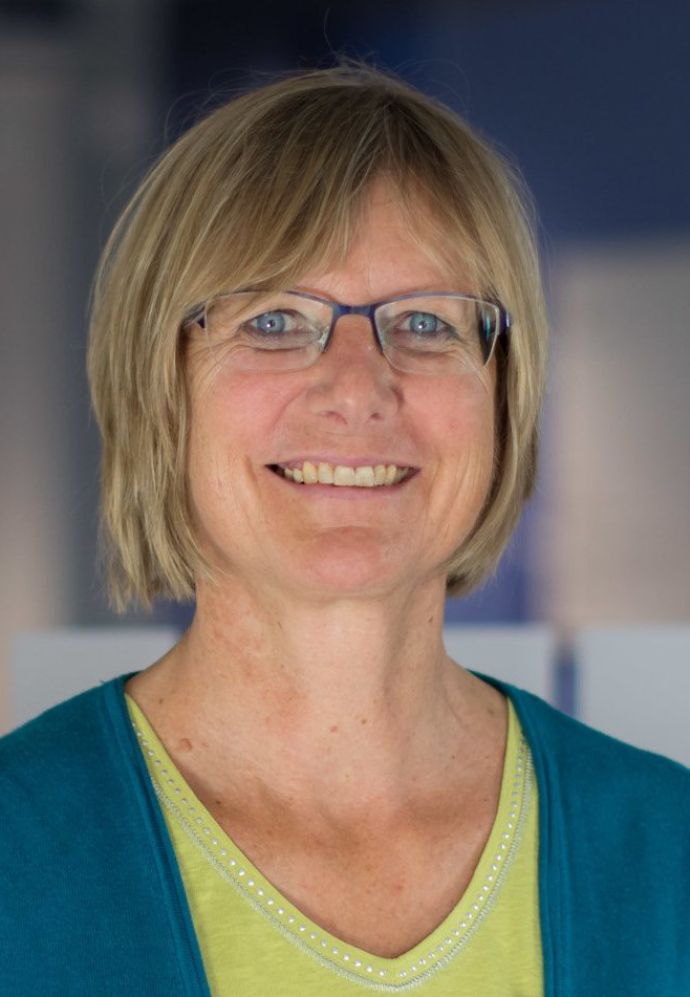 Referentin Regina Stolz, wissenschaftliche Mitarbeiterin und Krankenschwester an der Uni Tübingen