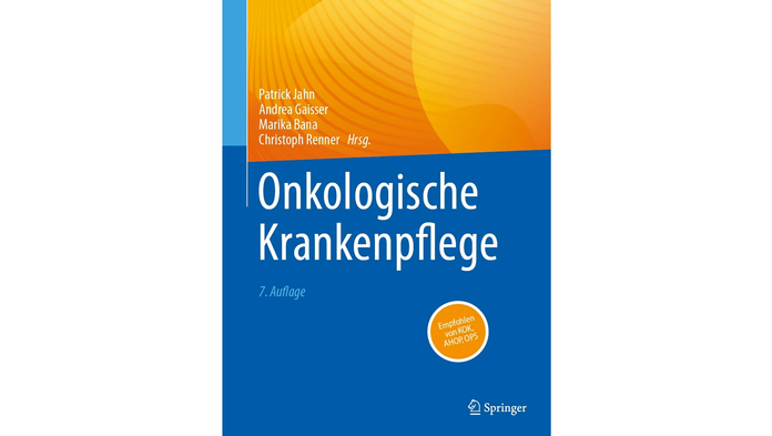 Buchcover Onkologische Krankenpflege, © Springer-Verlag Cover des Buches Onkologische Krankenpflege