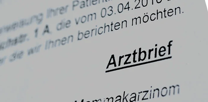 Arztbrief Arztbrief © Krebsinformationsdienst, Deutsches Krebsforschungszentrum