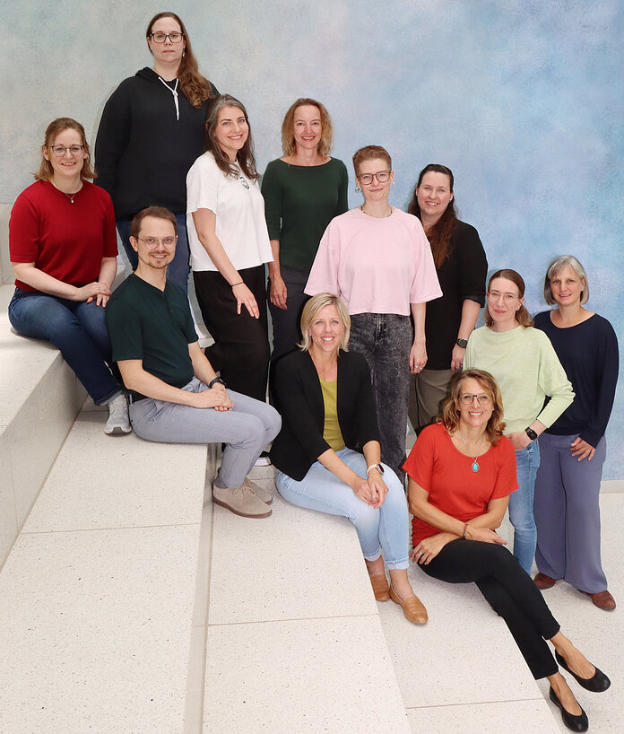 Internet-Redaktion, © Krebsinformationsdienst, DKFZ Teamfoto der Mitarbeiterinnen der Internet- und Social Media Redaktion des Krebsinformationsdienstes.