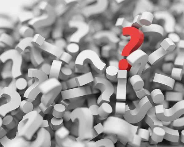 Menschen mit einer Krebserkrankung haben häufig viele Fragen., © Arek Socha, Pixabay Ein Haufen Fragezeichen