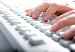 Computertastatur © Krebsinformationsdienst, Deutsches Krebsforschungszentrum