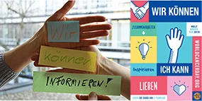 Wir können informieren!, Krebsinformationsdienst, Deutsches Krebsforschungszentrum | Union for International Cancer Control (UICC) Wir können informieren! © Krebsinformationsdienst, Deutsches Krebsforschungszentrum | Union for International Cancer Control (UICC)